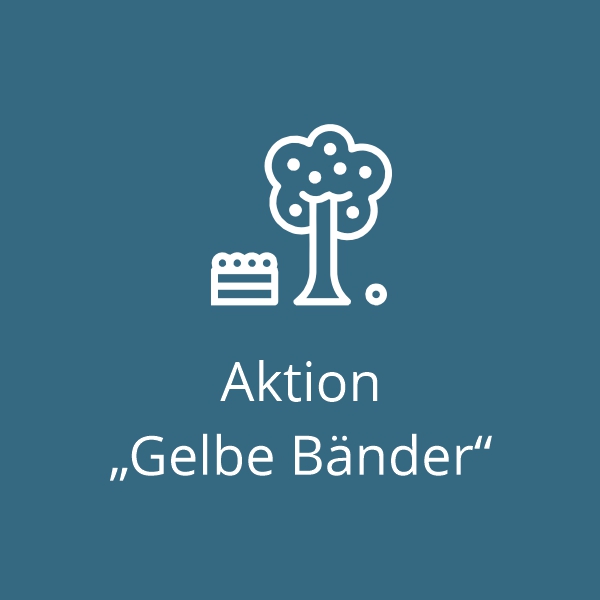 Aktion Gelbe Bänder