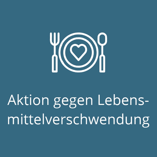 Aktion gegen Lebensmittelverschwendung Button